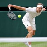 Alexander Zverev est en huitièmes de finale de Wimbledon. KEYSTONE/EPA/ADAM VAUGHAN